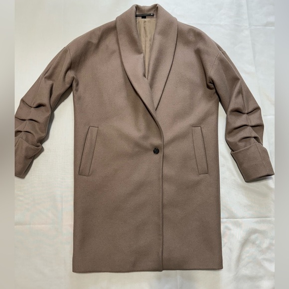 ALLSAINTS Woman’s Wool blend Coat NWOT. - Picture 2 of 16